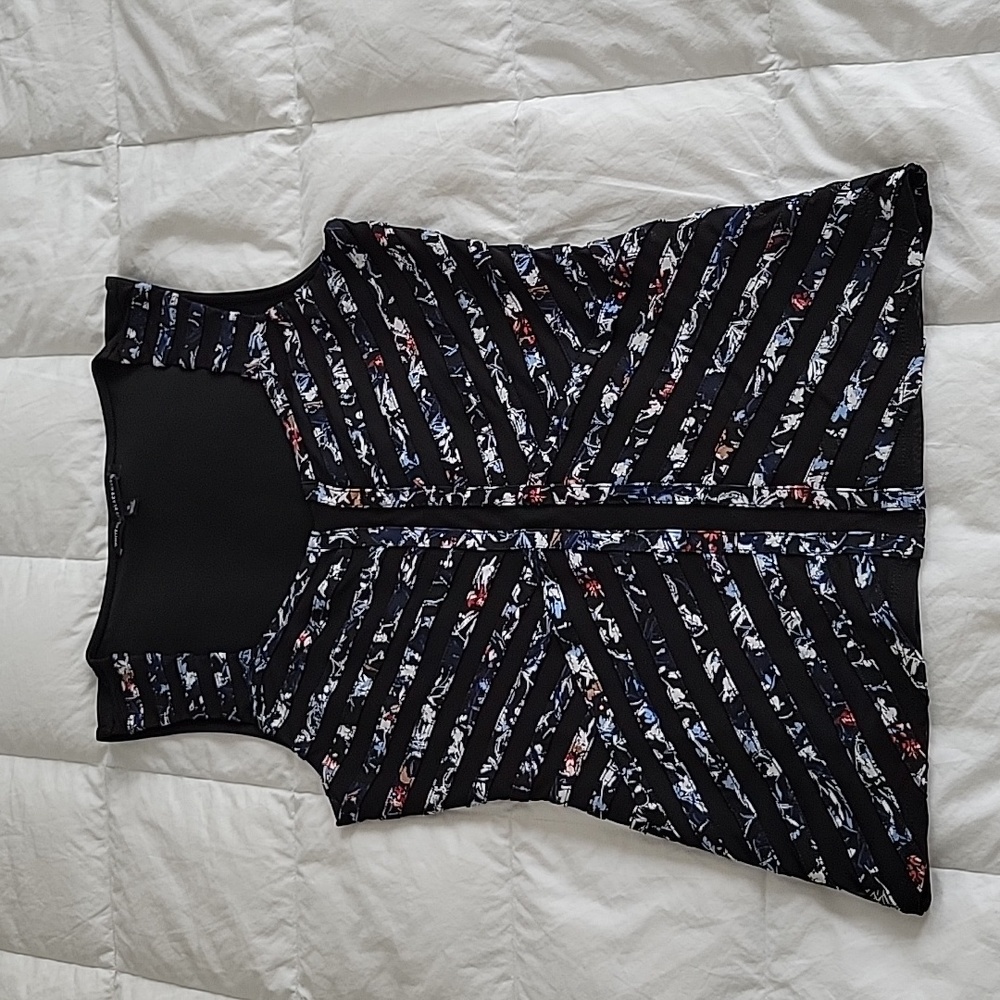 Matte jersey corset style fitted tank